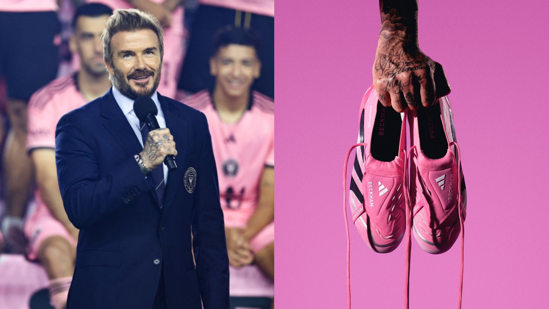 David Beckham's still setting trends! adidas drop new